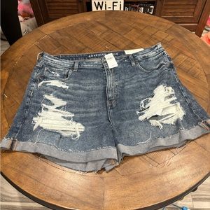 American eagle mom stretch shorts size 20